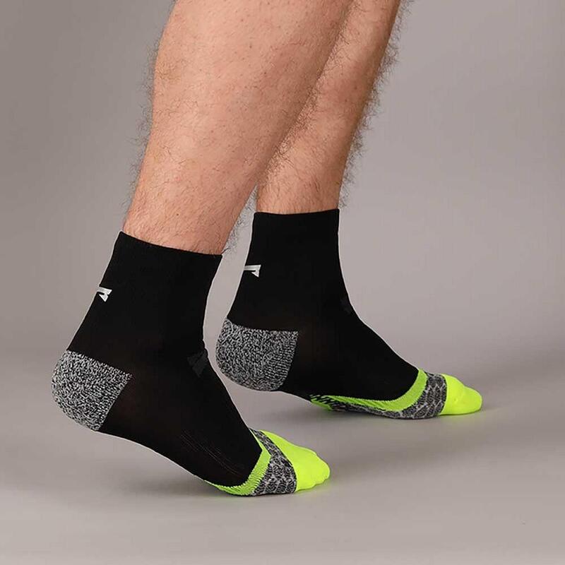 Xtreme Chaussettes de course mi-hauteur 9 paires Multicolore Noir