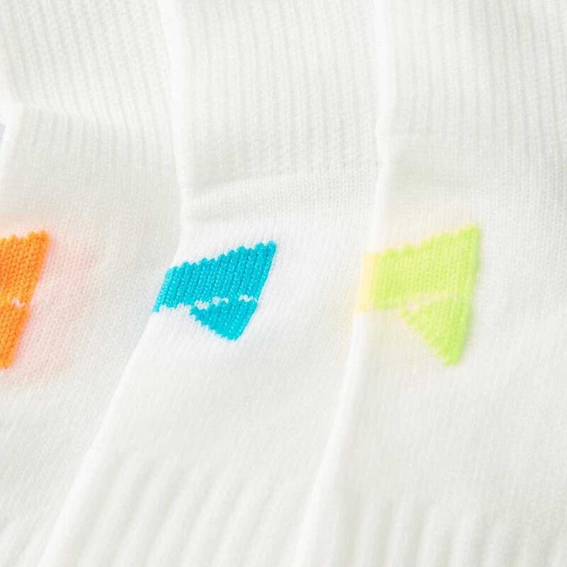 Xtreme Chaussettes de course mi-hauteur 3 paires Multicolore Blanc
