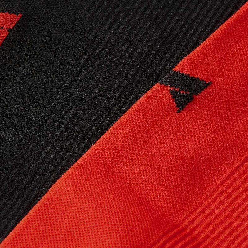 Xtreme Chaussettes de compression de course à pied 6 paires Multicolore Rouge