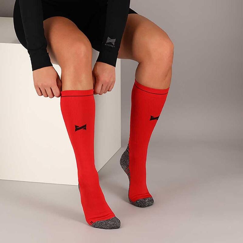 Xtreme Compressie Sokken Hardlopen 6-pack Multi Red