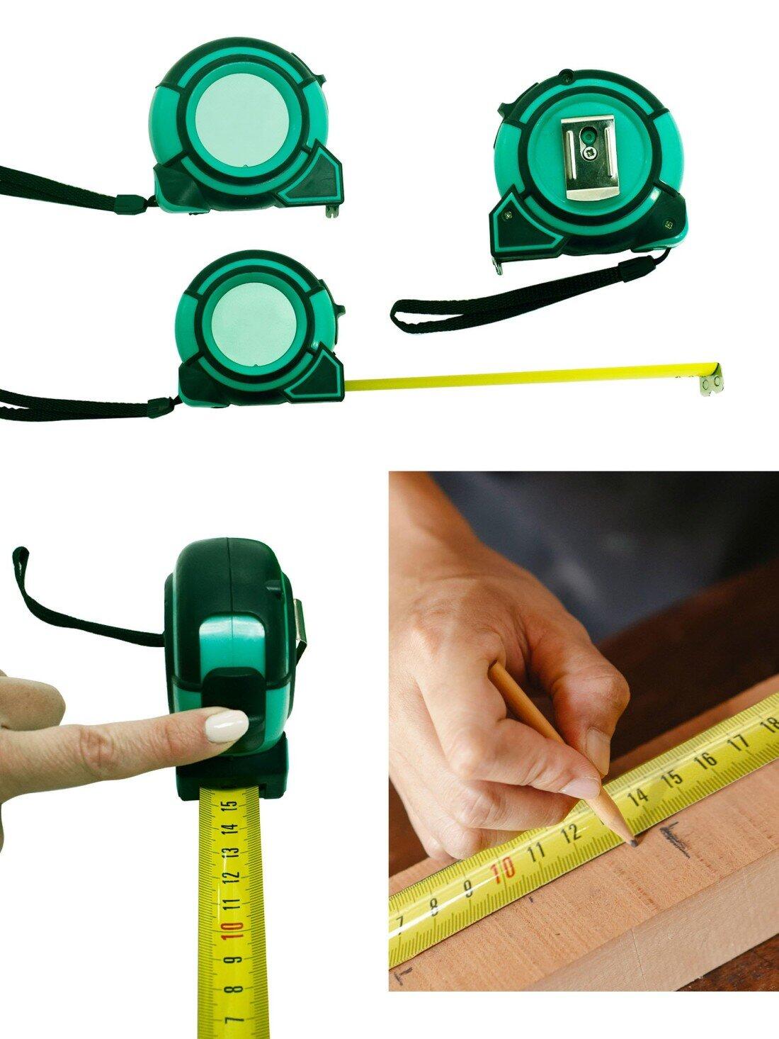 Cinta Métrica Distar con Bloqueo, Enganc JARDIN202 3Mx16mm 4/5