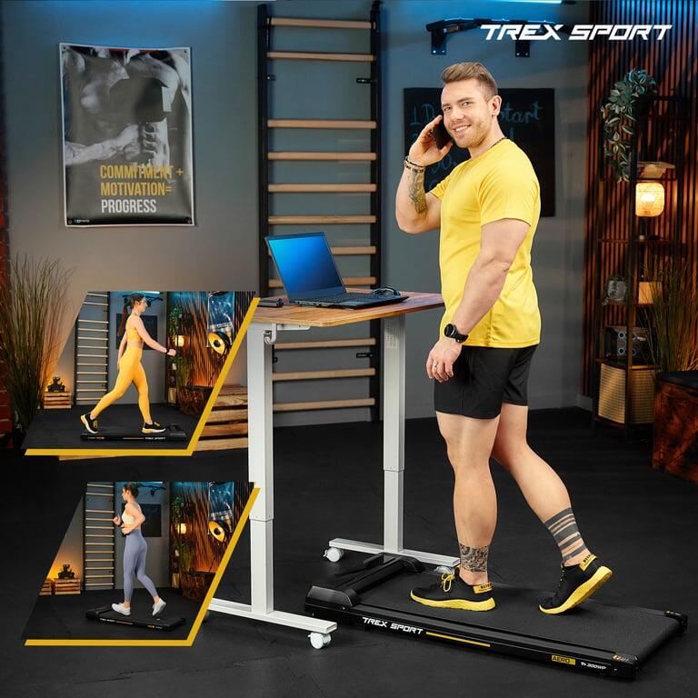 Walking pad Trex Sport AERO TX-300WP 6 km/h met afstandsbed 2/7