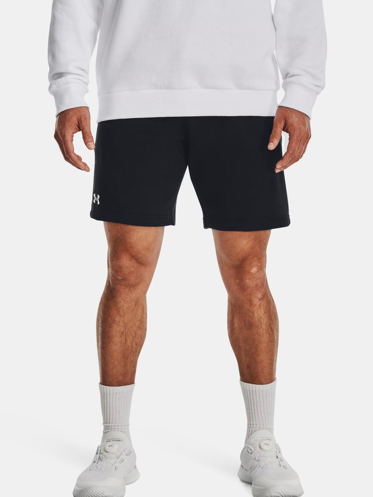 Korte broek Under armour Rival Fleece voor mannen 3/7