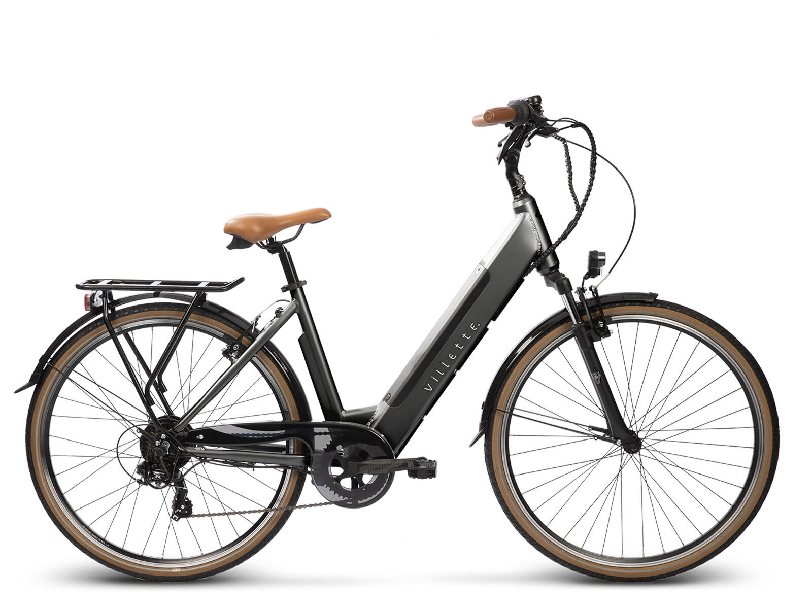 VILLETTE Villette L' Amant Eco Bg 10.4Ah 7sp 28 inch Dark Grey