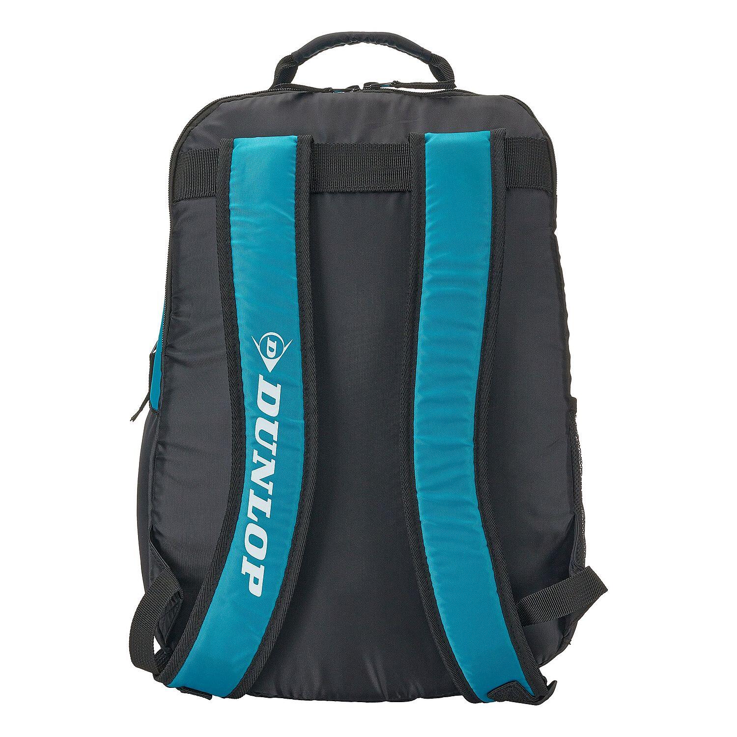 Dunlop SX Club Tennis Backpack - Teal/Yellow 4/6