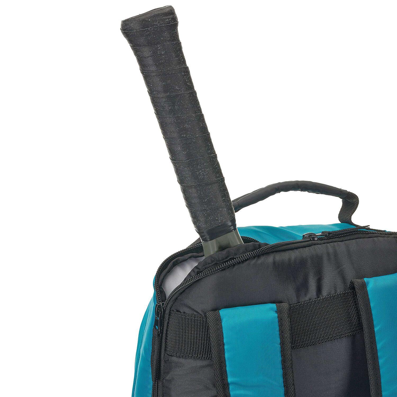 Dunlop SX Club Tennis Backpack - Teal/Yellow 5/6