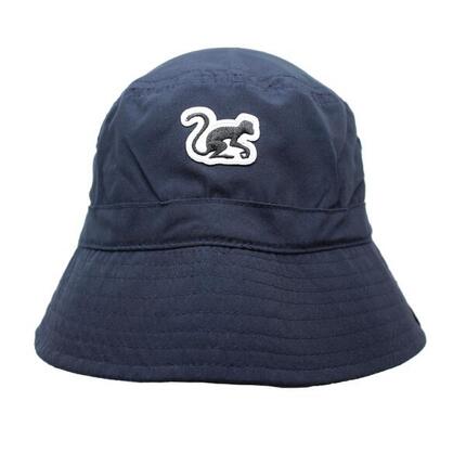 Fischerhut - Anglerhut - Herren/Damen ohne Kordel (Schwarz)