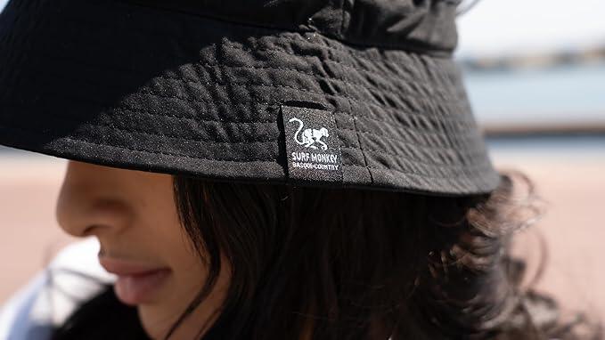 Bucket Hat - Gorro Pescador - Hombre/Mujer sin Cuerda (Negro) 5/7
