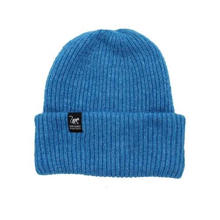 Fluoreszierende Wintermütze - Herren/Damen - Einheitsgröße (Blau)