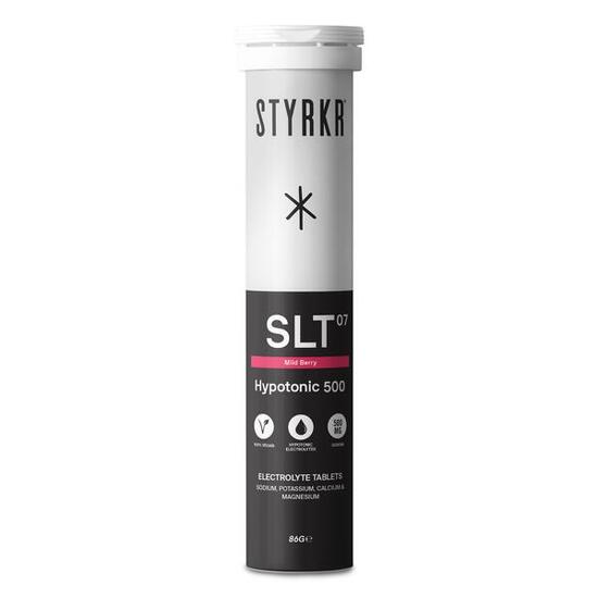 1 Tube 12 comprimés SLT07 Electrolytes 500mg Saveur Baies rouges - WO05164 12/27