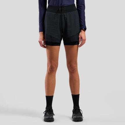Short de trail running 2 en 1 5 inch X-Alp ODLO