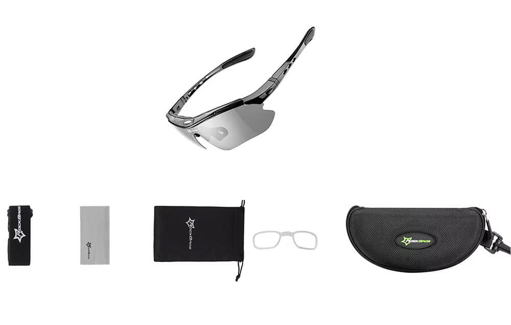 Okulary sportowe unisex Rockbros z fotochromem 10143 4/4