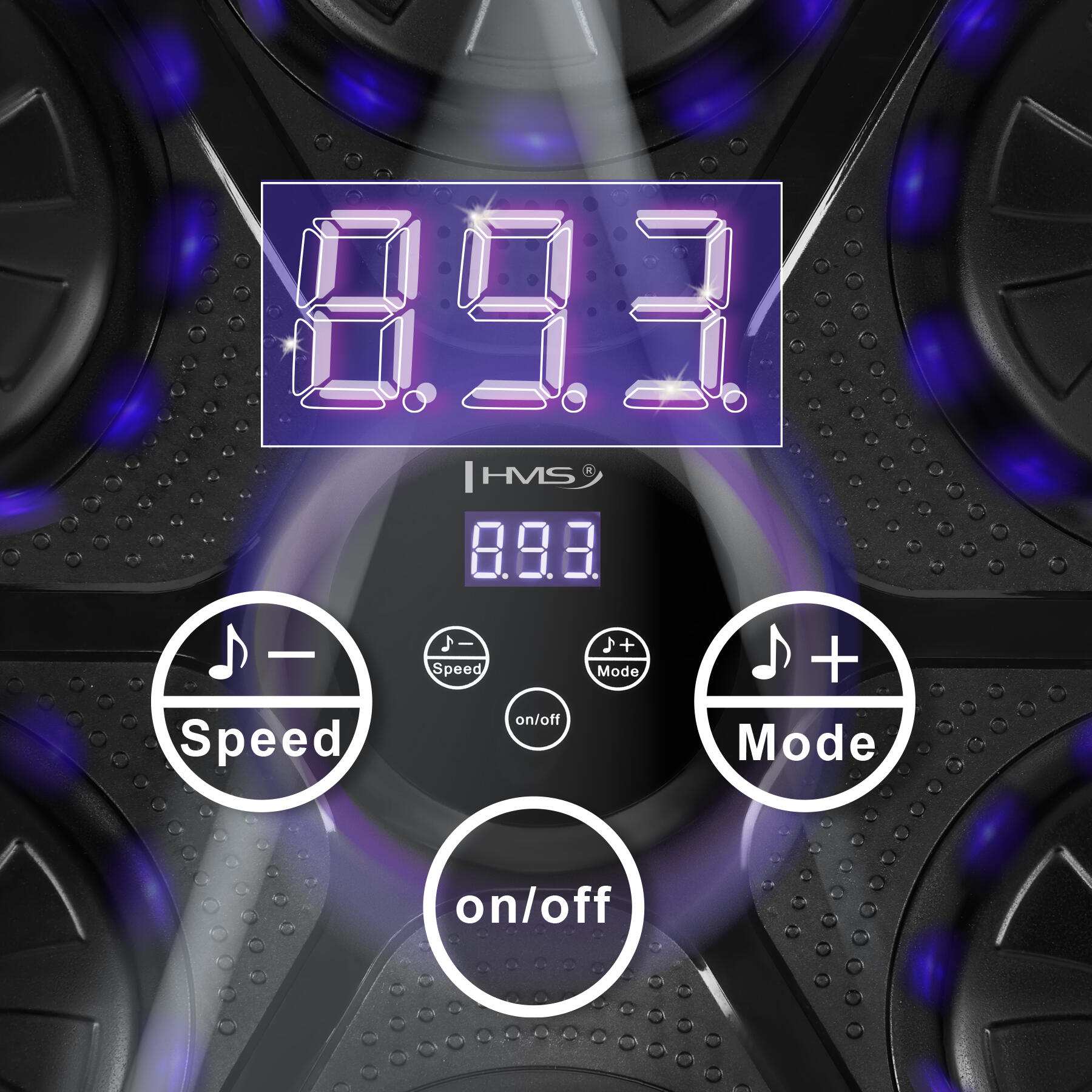 HMS TB03 interactieve bokstrainer met Bluetooth, muziek en handschoenen 6/7