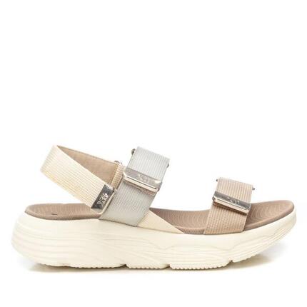 Flache Sandalen Damen Xti Beige