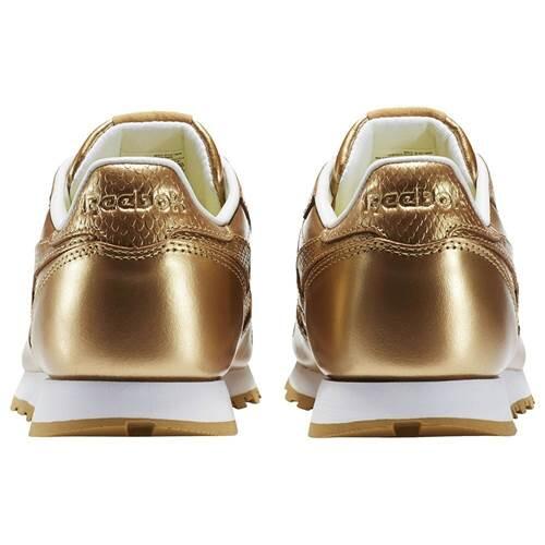 Scarpa universali bambini Reebok Classic Leather Metallic Brass 4/7