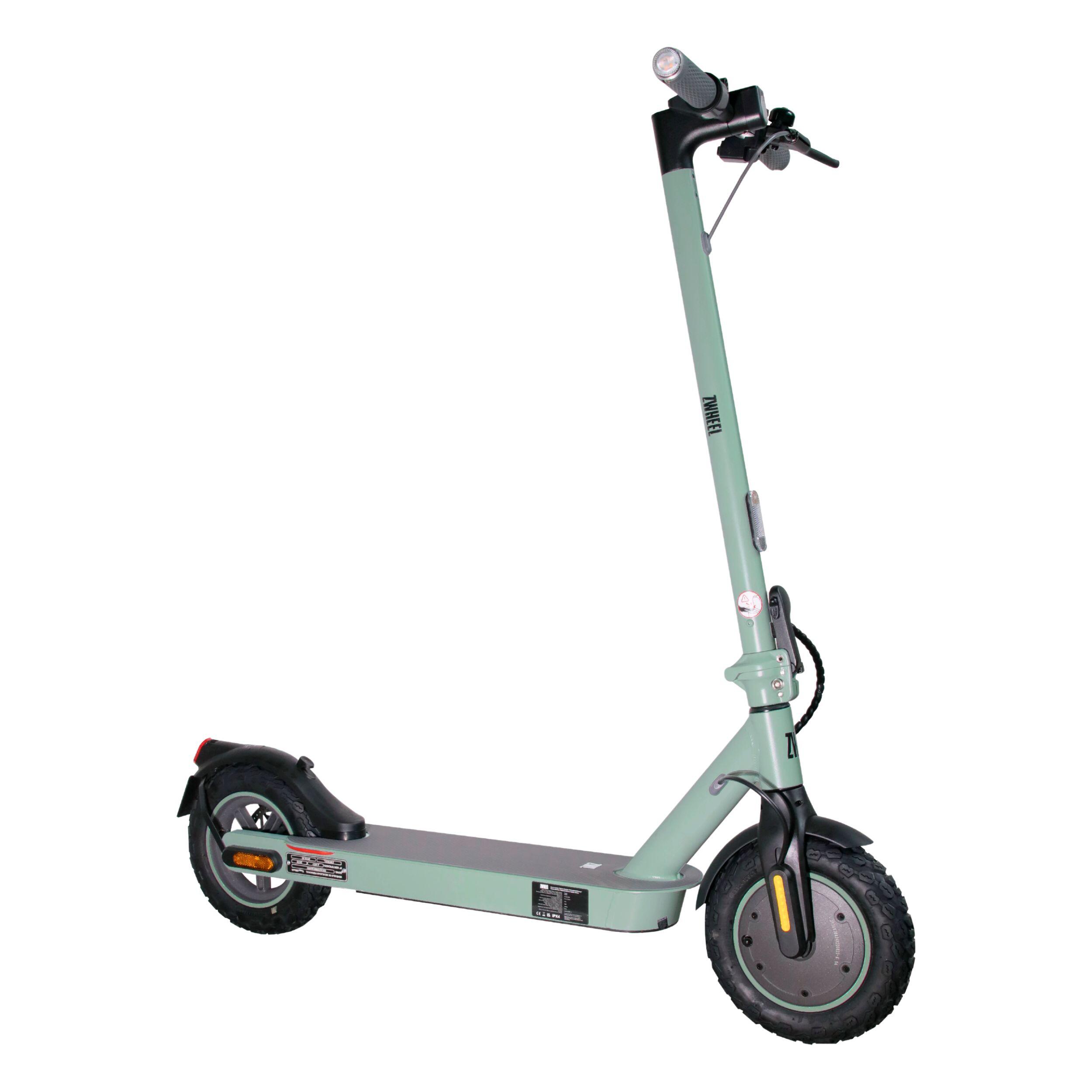 ZWHEEL Patinete eléctrico ZWheel ZFox Plus Laki, 600W, 10400mAh, 30km, verde