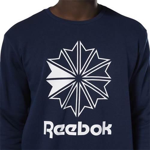 Bluza sportowa męska Reebok AC FT Big Starcrest 3/4