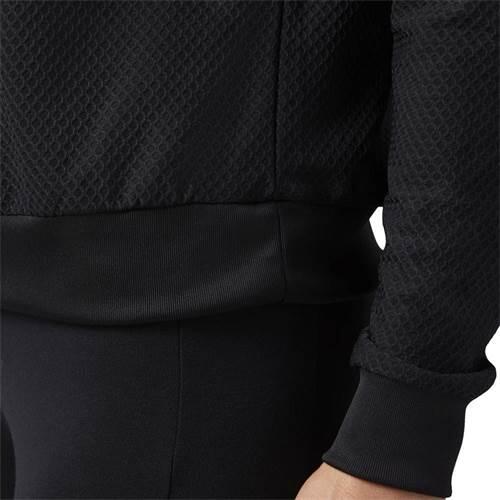 Hanorac antrenament cd5957 peste cap negru damă