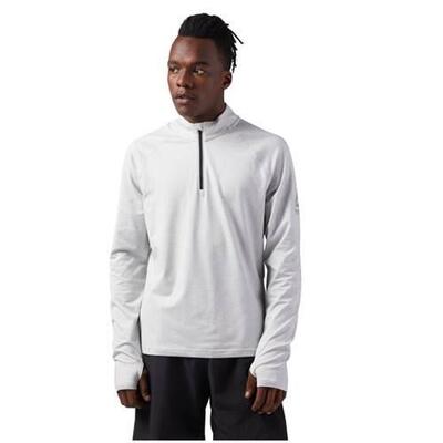 Felpe universali uomo Reebok Reflective Speedwick Quarter Zip