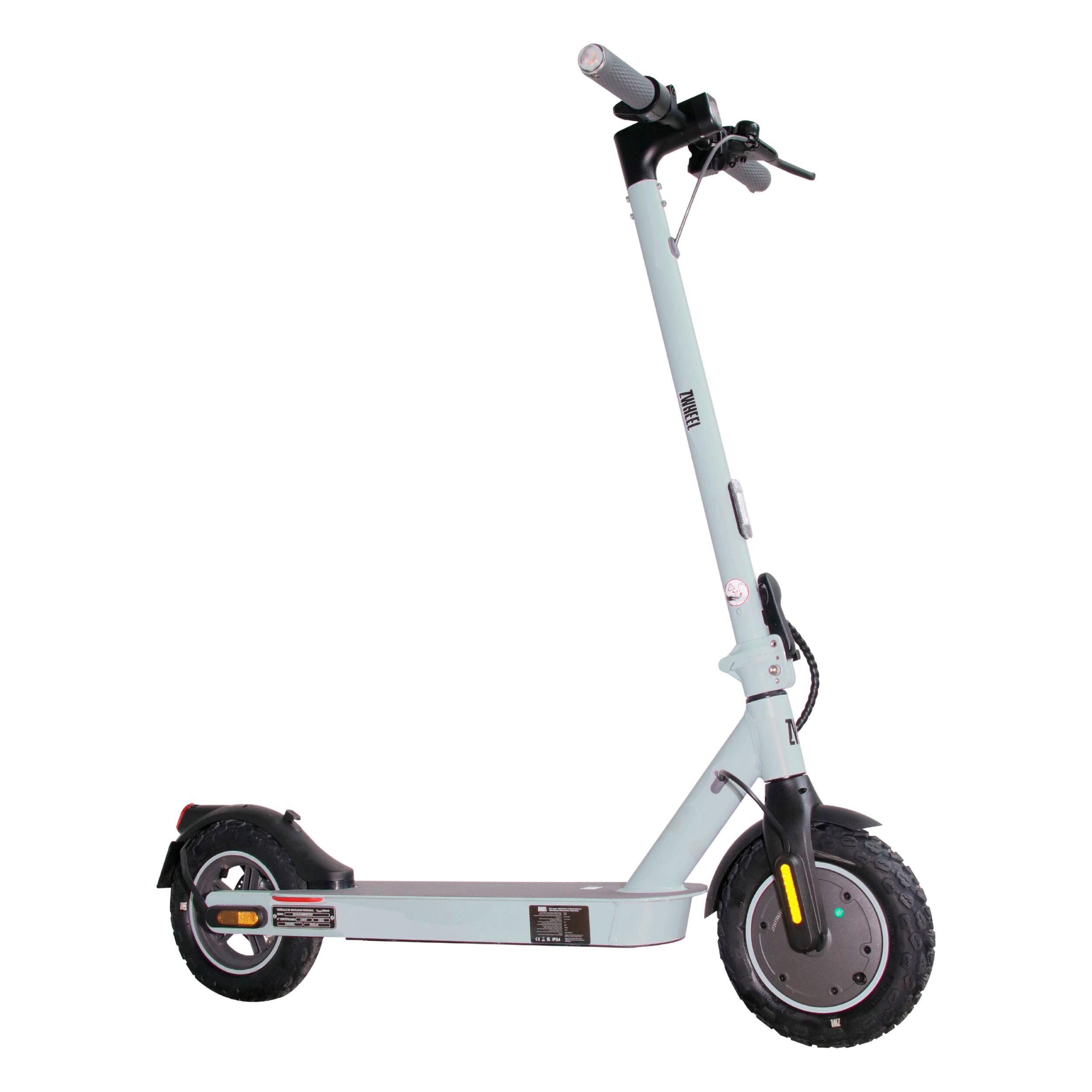 ZWHEEL Patinete eléctrico ZWheel ZFox Plus Geysir, 600W, 10400mAh, 30km, celeste
