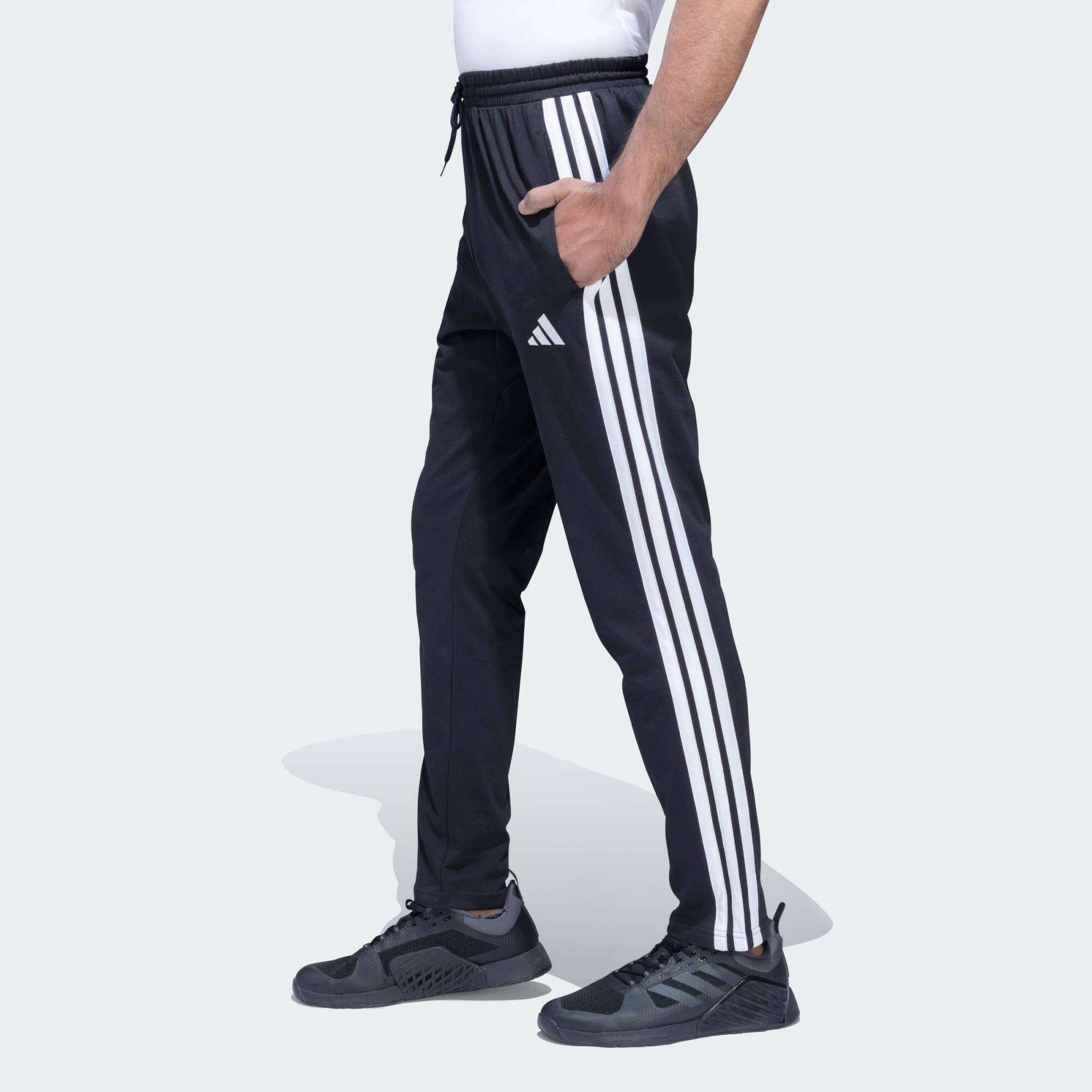 Adidas M 3S SJ TO PT Men Sports Track Pant Black -  2