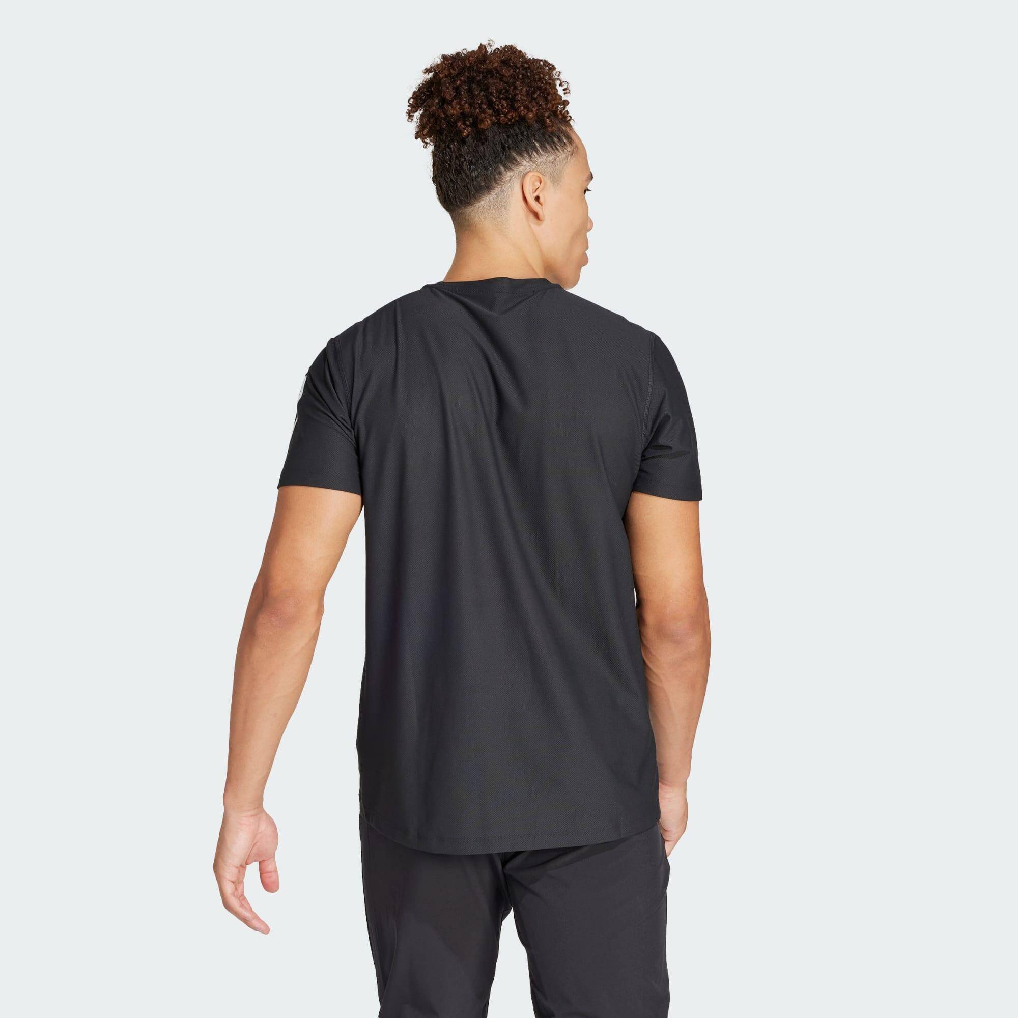 Adidas OTR B TEE Men Running T-Shirts Black -  2