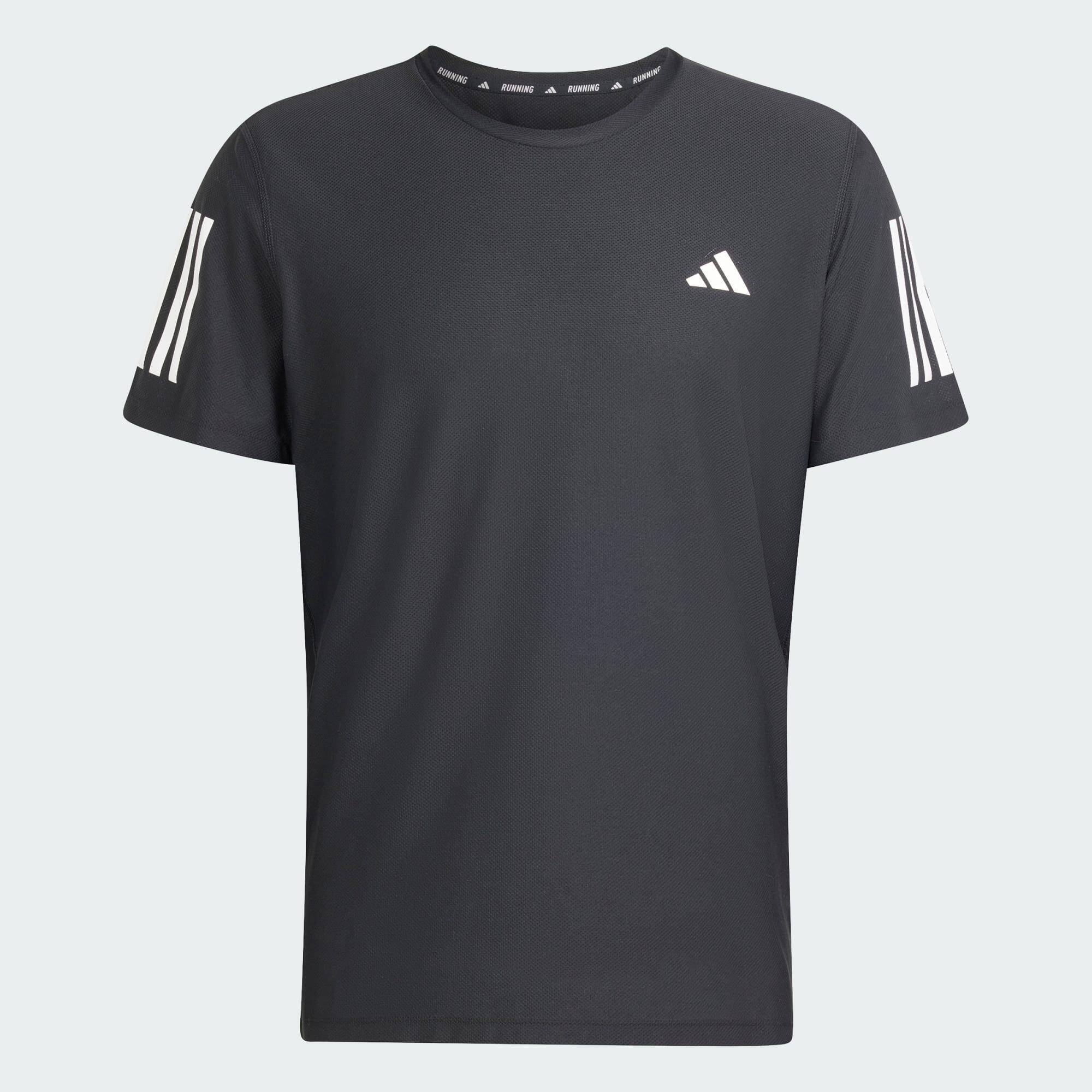Adidas OTR B TEE Men Running T-Shirts Black -  4