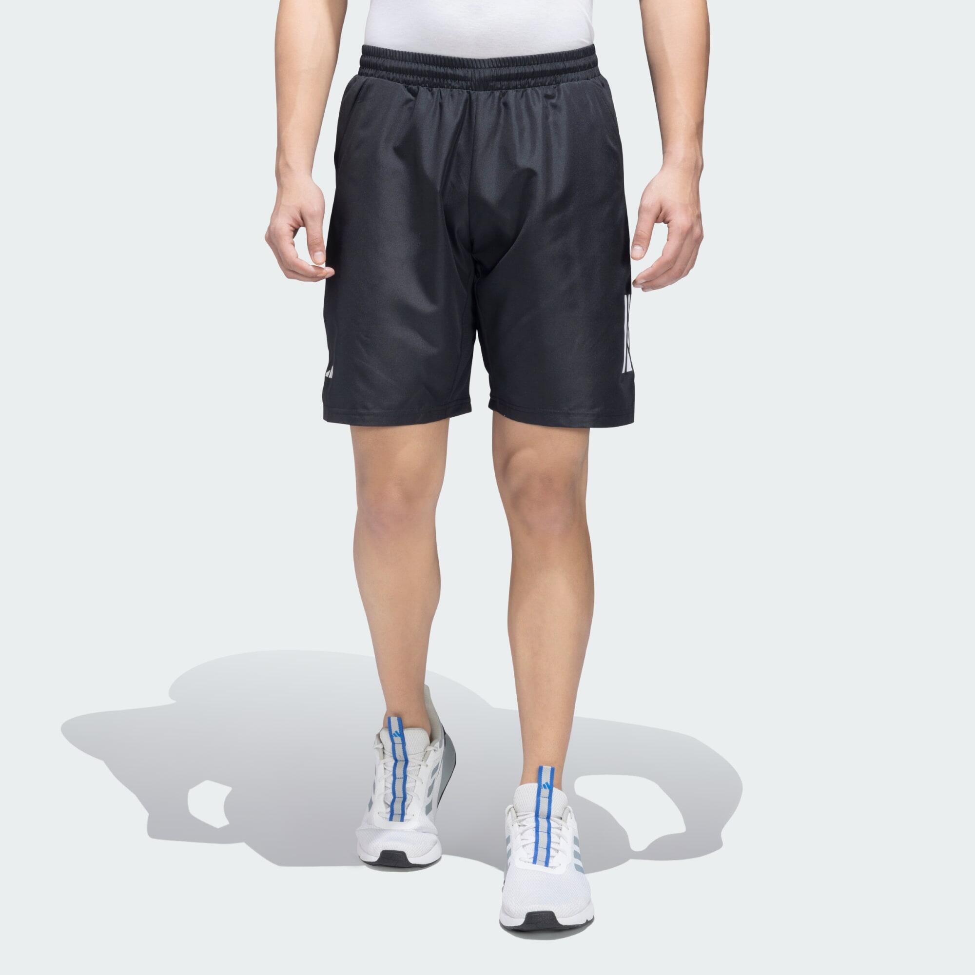 Adidas CLUB 3STR SHORT Men Tennis Shorts Black-picture-10