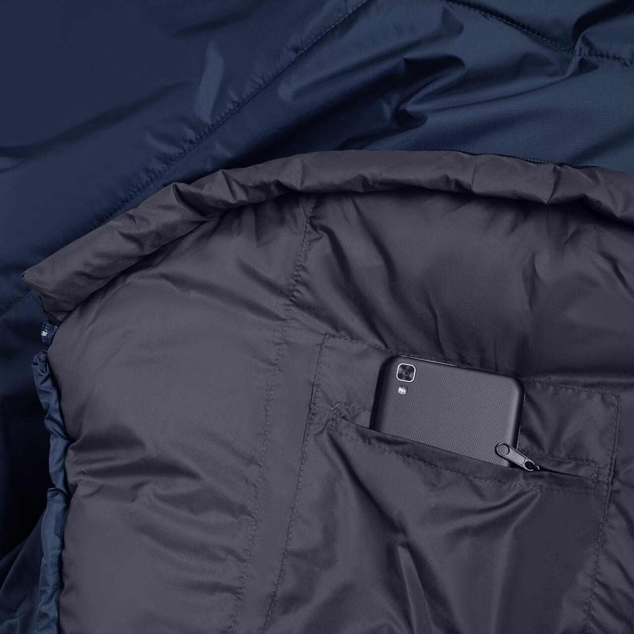 Sac de couchage Alpinus Fiber Pro 1500 (Gauche) - chaud 4/7
