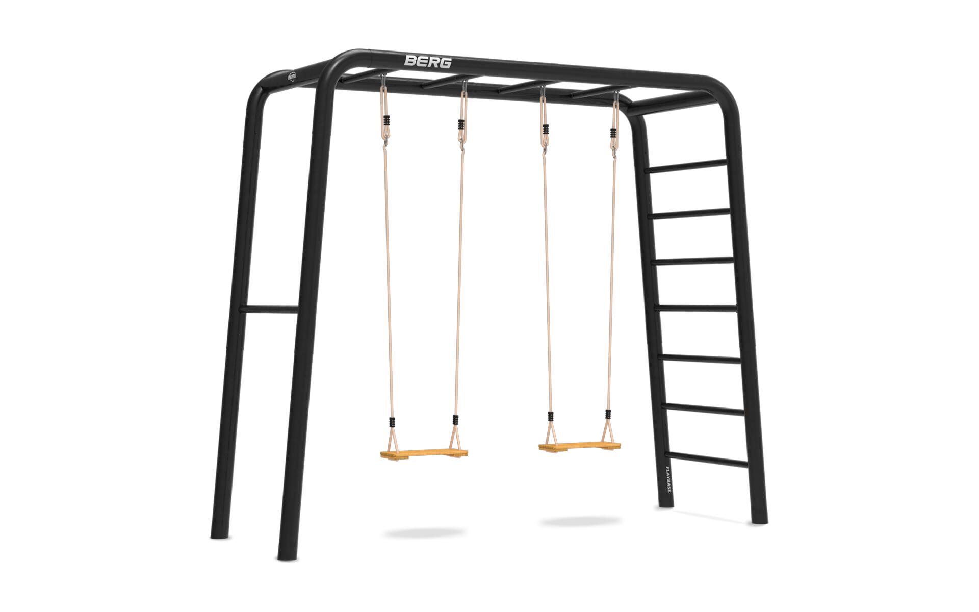 BERG PlayBase Medium TL (Wooden seat+Wooden seat) 1/3