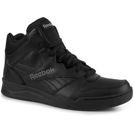 Męskie buty sportowe wysokie skórzane czarne REEBOK ROYAL