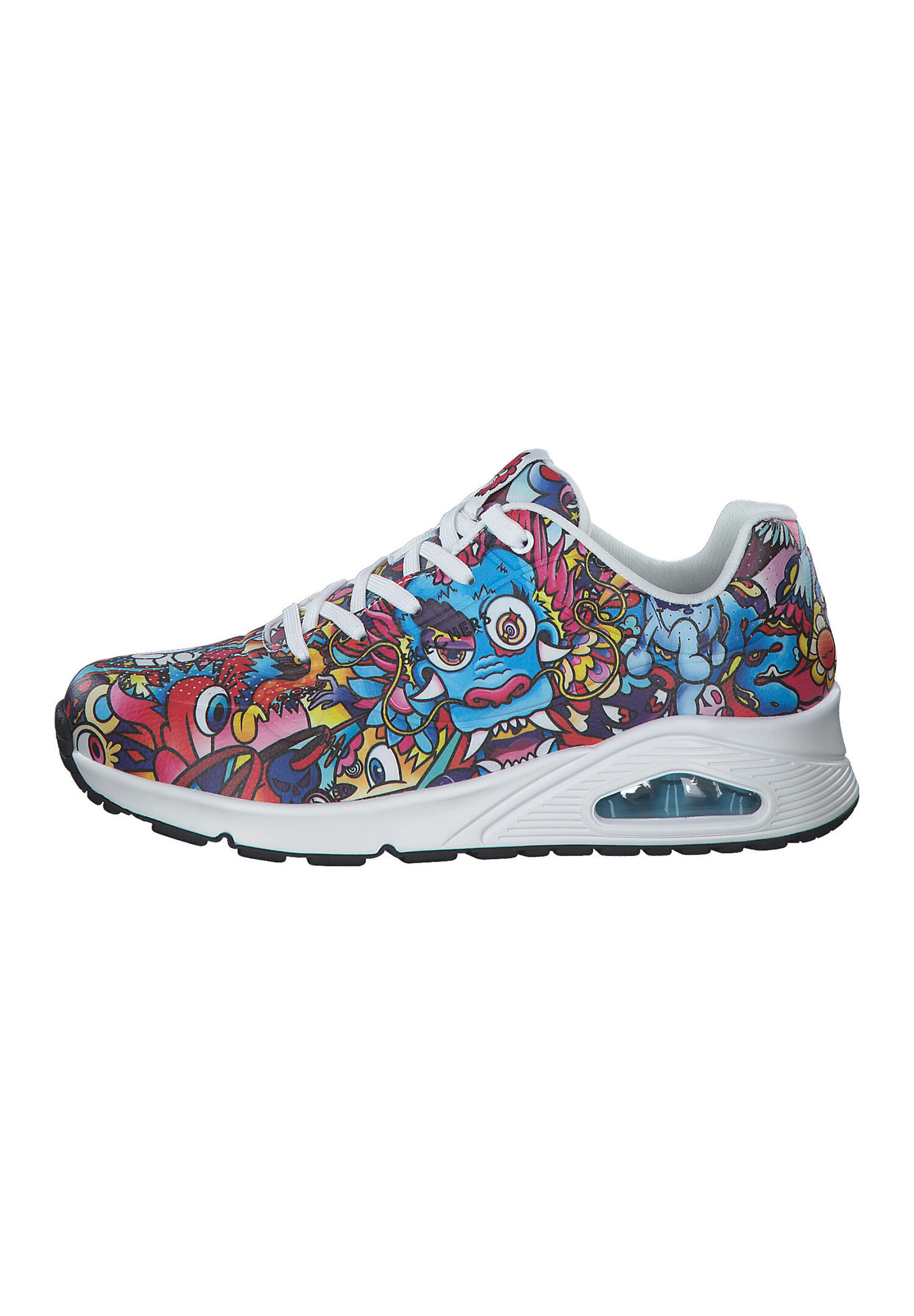 Skechers Damen Street UNO COLOR DOODLE Sneakers 177973 Multi 5/7