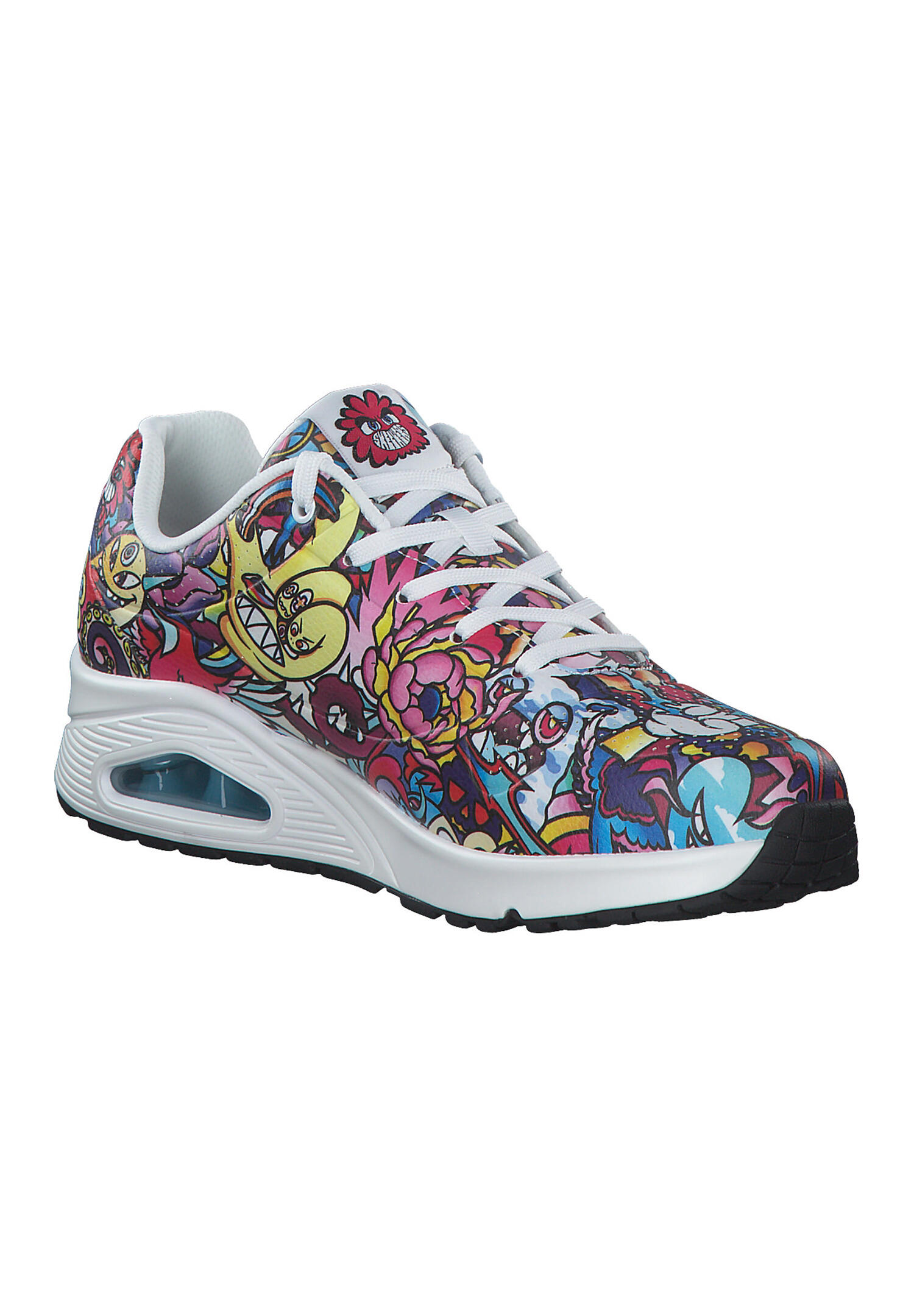 Skechers Damen Street UNO COLOR DOODLE Sneakers 177973 Multi 2/7