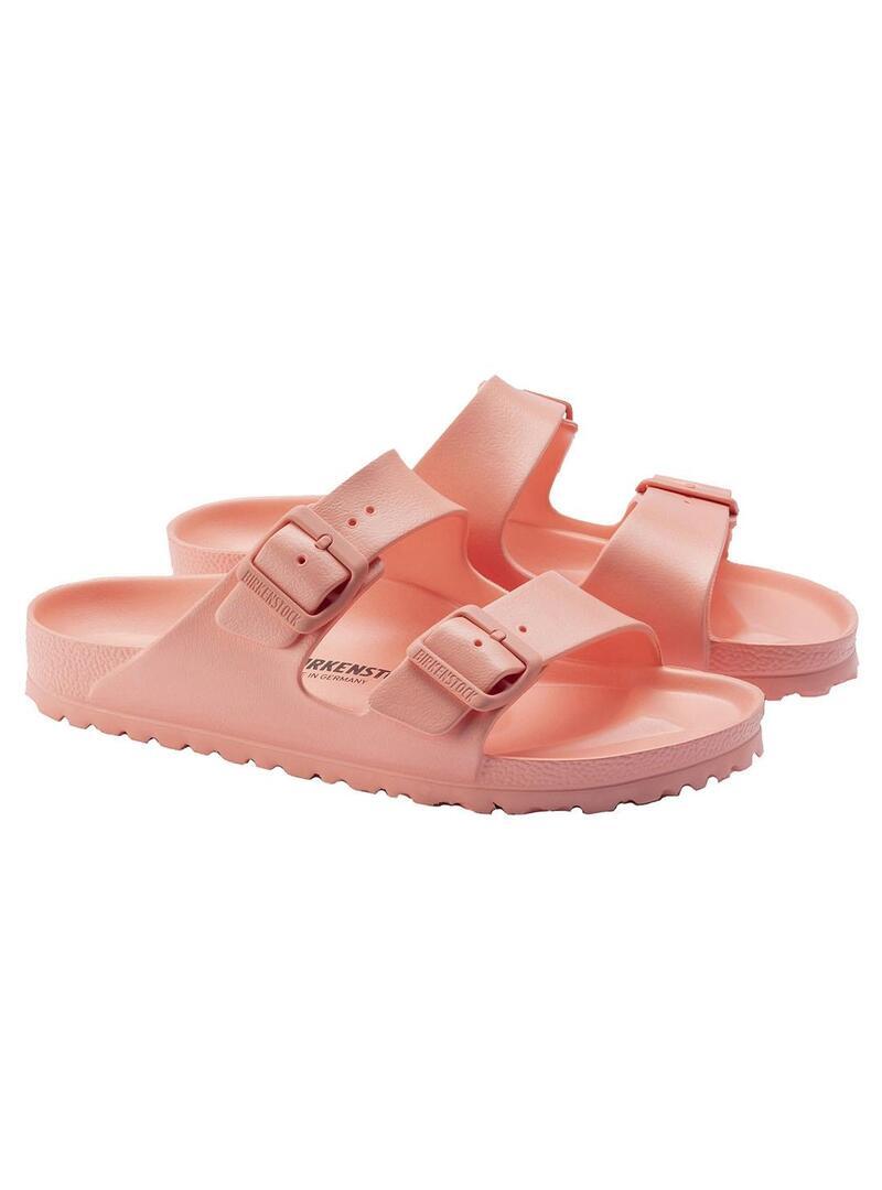 Sandali Bassi Donna Birkenstock Arizona Eva Rosso 6/6