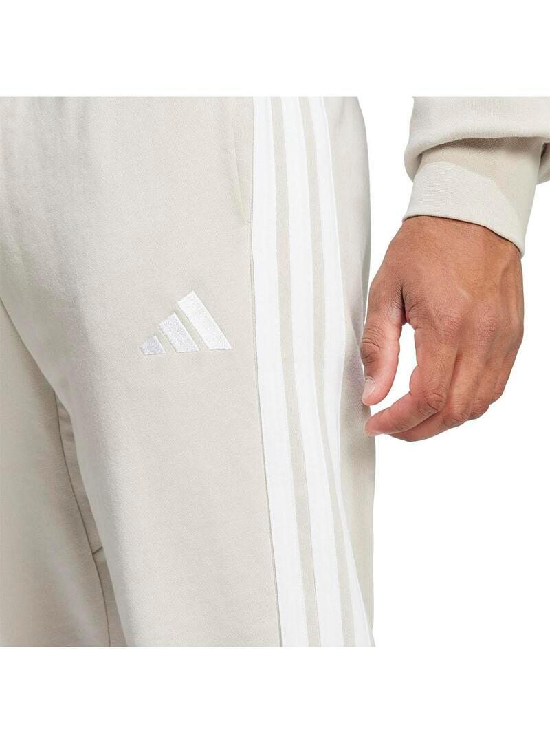 Calça masculina Adidas 3s Bege 4/5