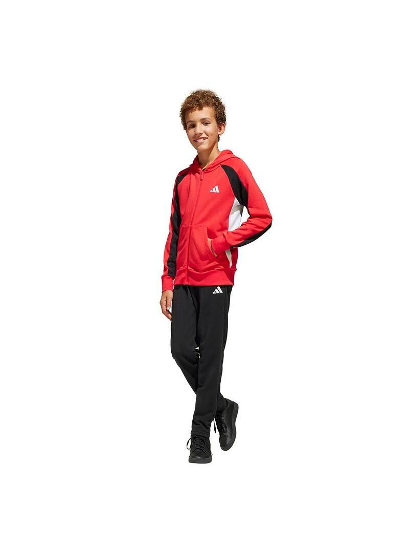 adidas Kinder Trainingsanzug J Colorblock FT Tracksuit 6/13