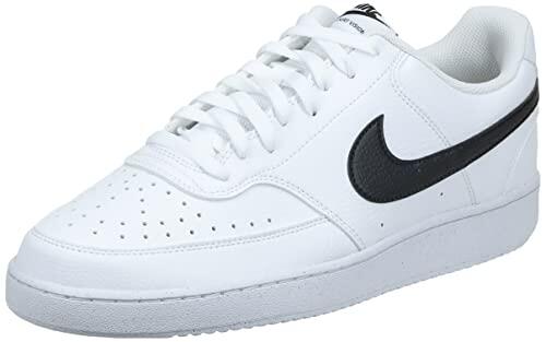Scarpe Nike Uomo COURT VISION LO NN BIANCO/NERO 6/7