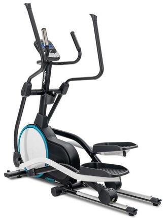 Vélo elliptique électromagnétique connecté, Hop-Sport HS-250CF Jucon, Gris