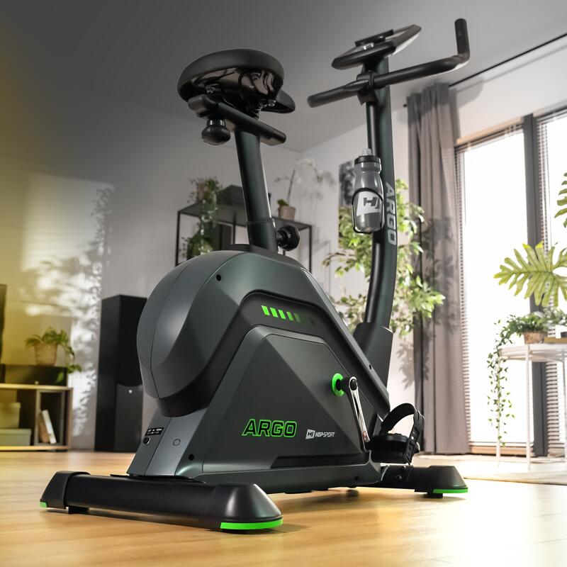 Rower stacjonarny treningowy elektryczno-magnetyczny Hop-Sport Argo