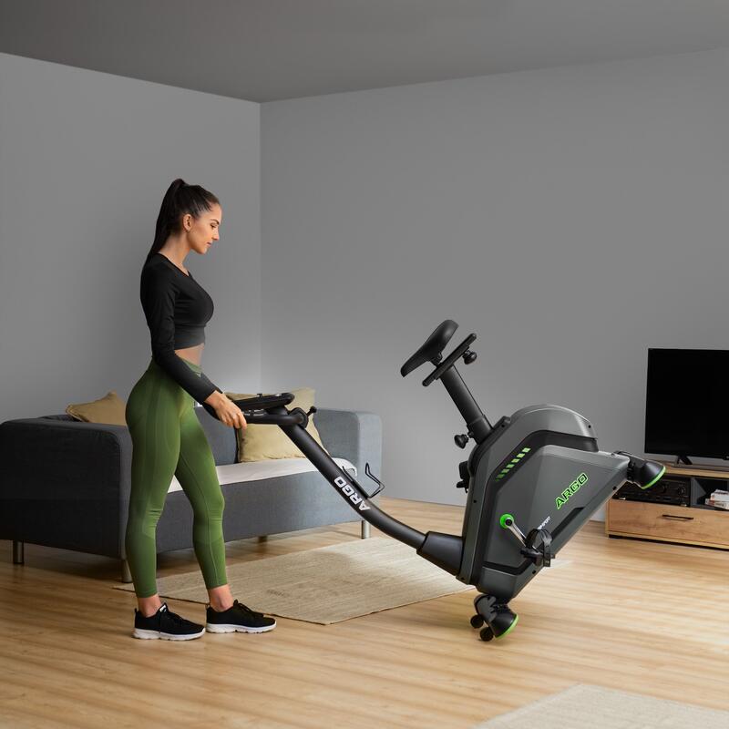 Rower stacjonarny treningowy elektryczno-magnetyczny Hop-Sport Argo