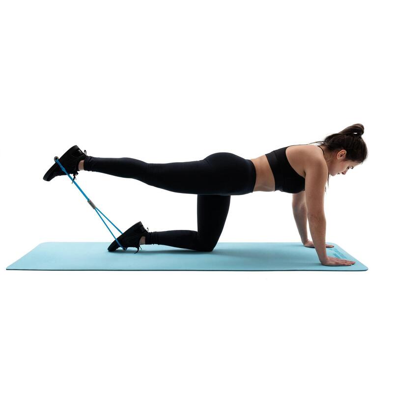 Extensor din cauciuc cu mânere din spumă Hop-Sport