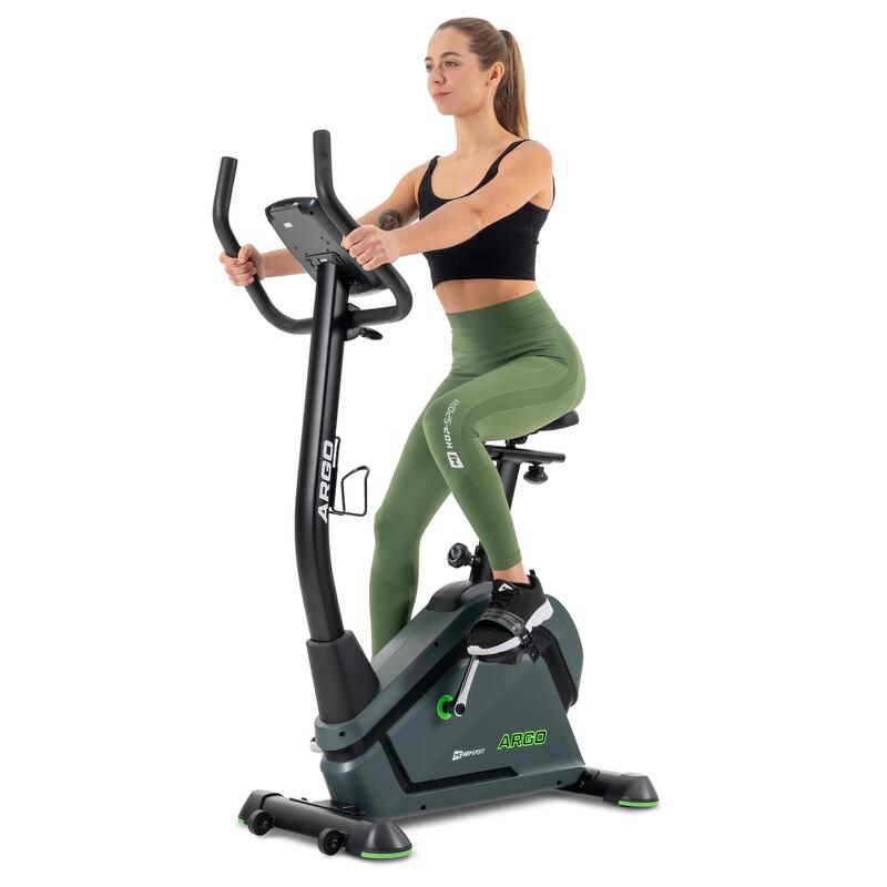 Rower stacjonarny treningowy elektryczno-magnetyczny Hop-Sport Argo