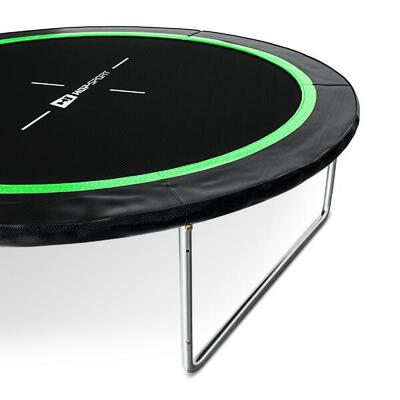 Veerafdekking voor trampoline 8ft hop-sport zwart-groen