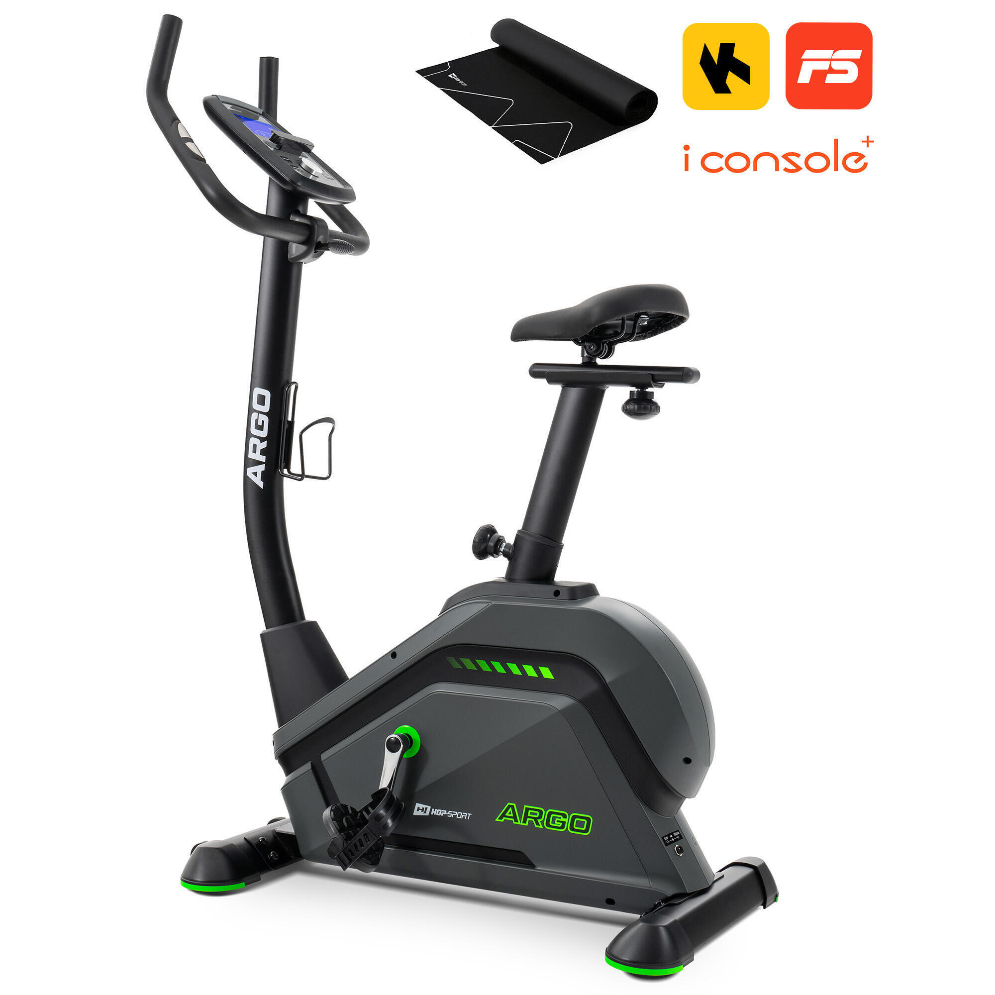 Rower stacjonarny treningowy elektryczno-magnetyczny Hop-Sport Argo