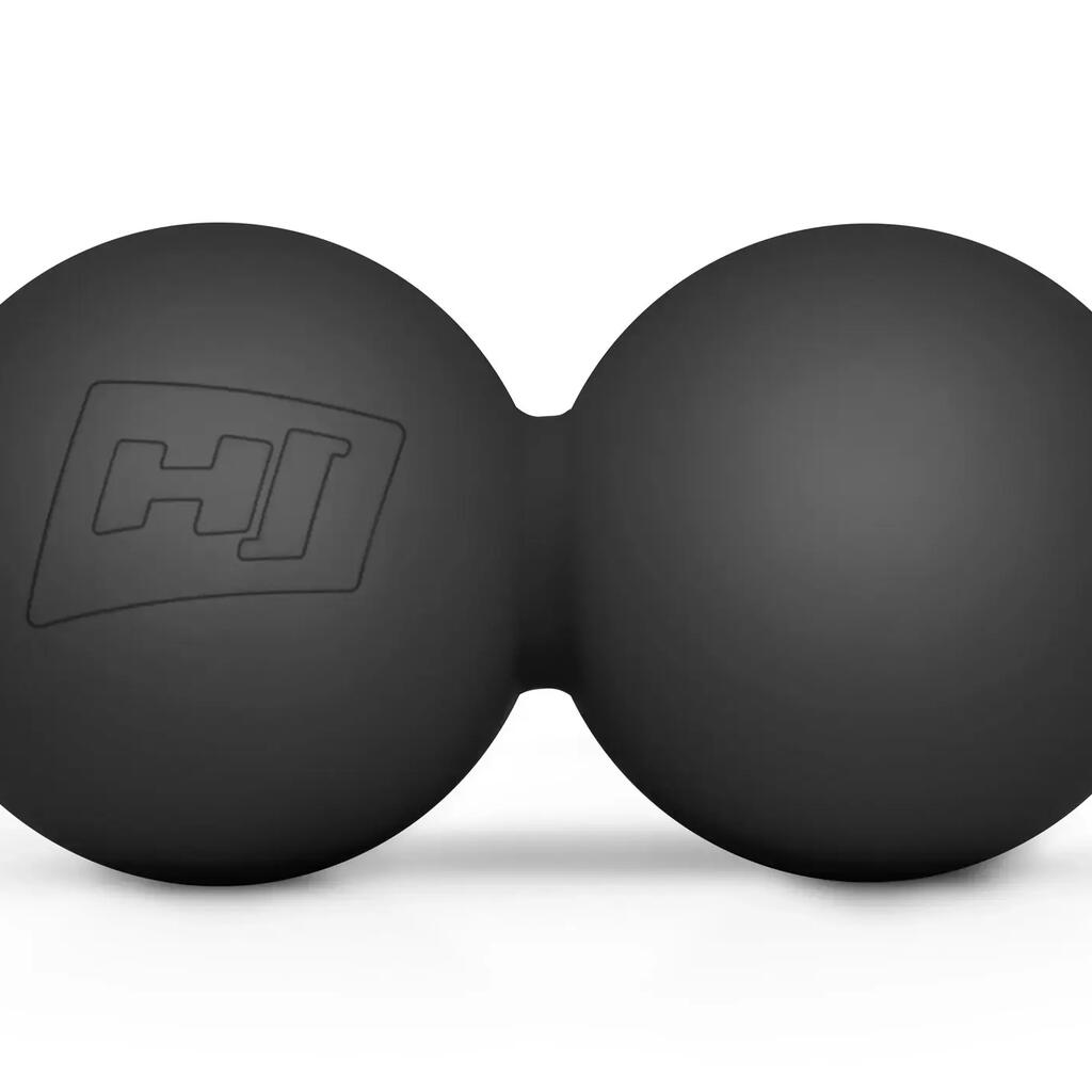 Силиконова масажна топка Hop-Sport HS-S063DMB двойна