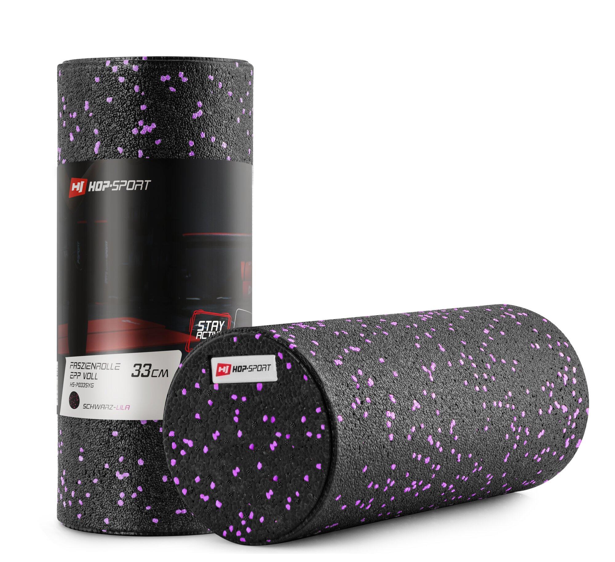 Rolă masaj Hop-Sport EPP 33cm plină