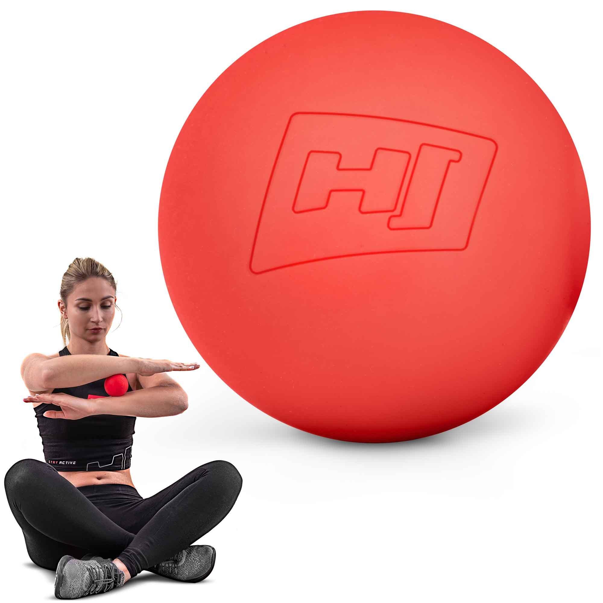 Balle de massage Hop-Sport en silicone simple 3/4