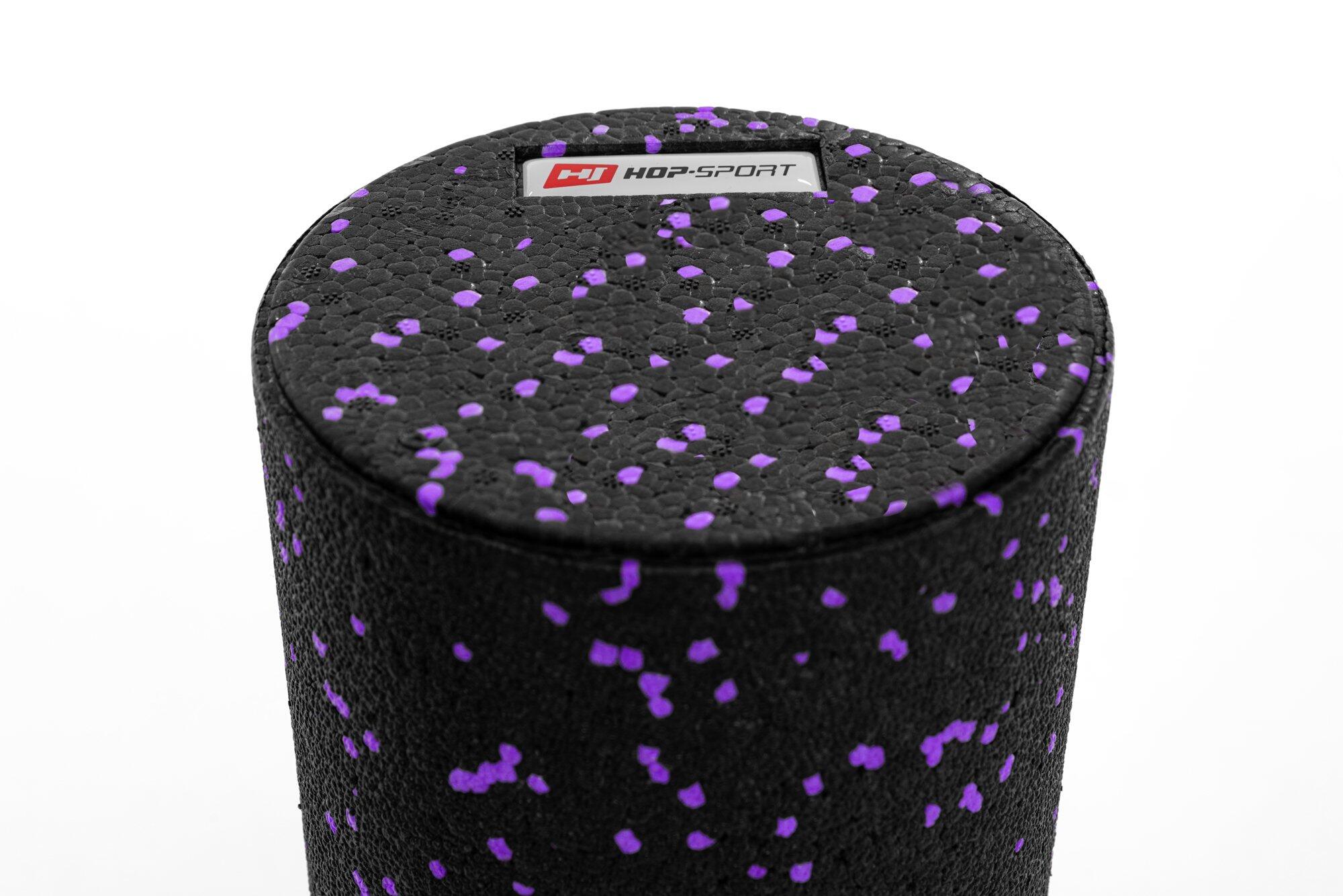 Rodillo de masaje EPP completo 33cm morado 2/7