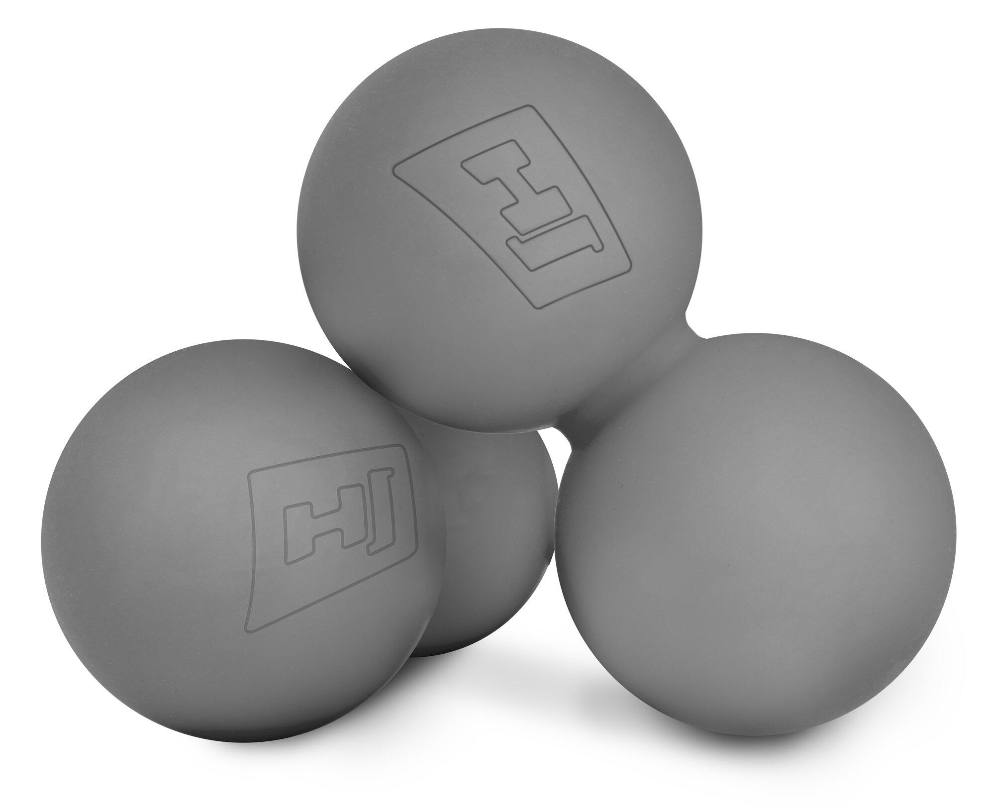 Doppel-Silikon-Massageball Hop-Sport HS-S063DMB 3/4