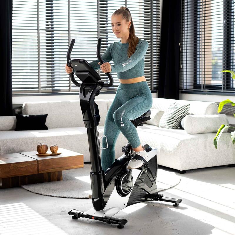 Bicicletă staționară electrică-magnetică Hop-Sport Apollo